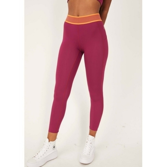 New FP Movement Endurance Mid-Rise Aubergine Run Tight Leggings NWT Small - Picture 6 of 16